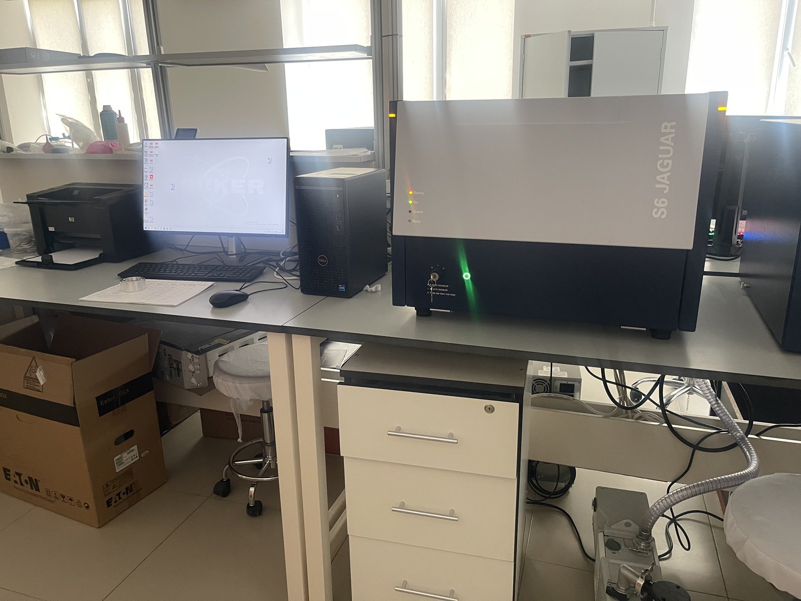 XRF — Bruker S6 JAGUAR X-ray fluorescence spectrometer